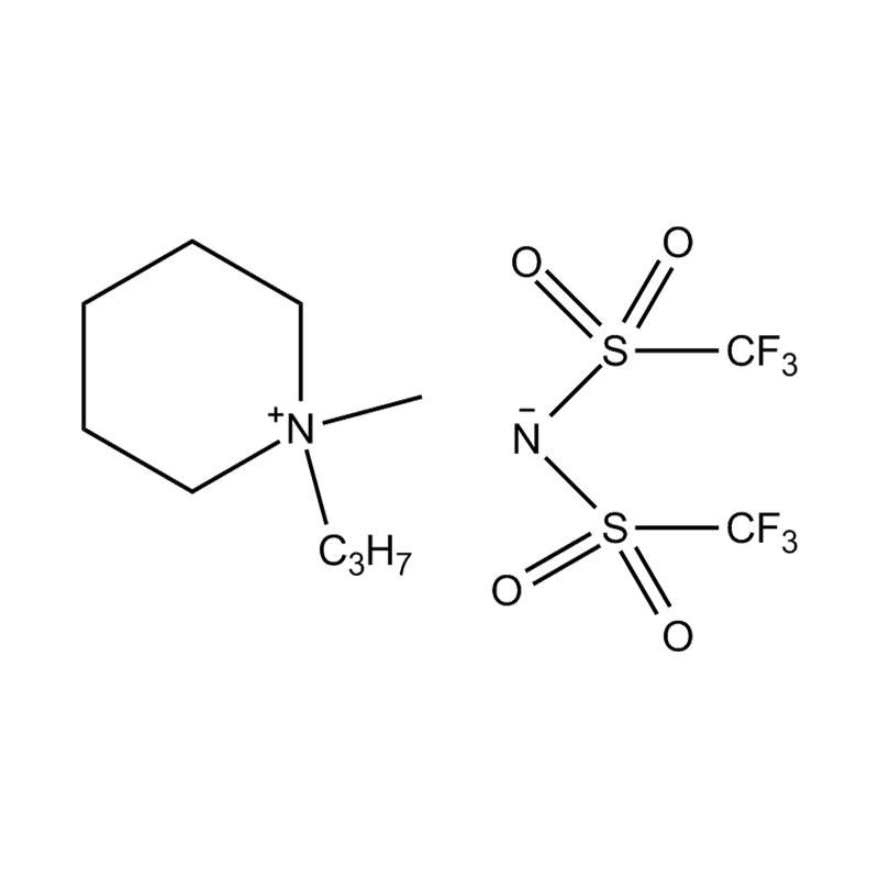 N-propyyli-N-metyylipiperidiini-bis (trifluorometanesulfonyyli) imidisuola