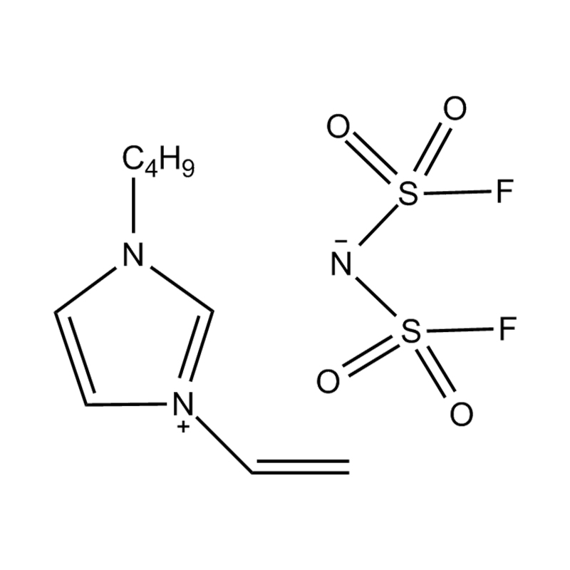 1-vinyyli-3-butyylimidatsoliumbis (fluorosulfonyyli) imidisuola
