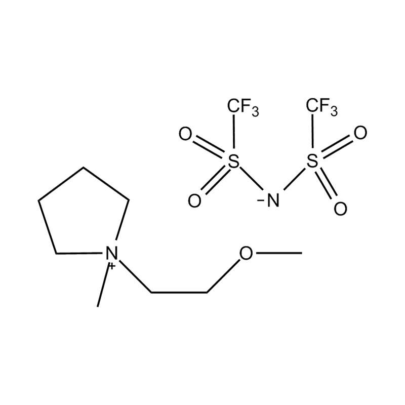 N-metoksietyyli-N-metyylipyrrolidinium bis (trifluorimetyyli) sulfonamidisuola