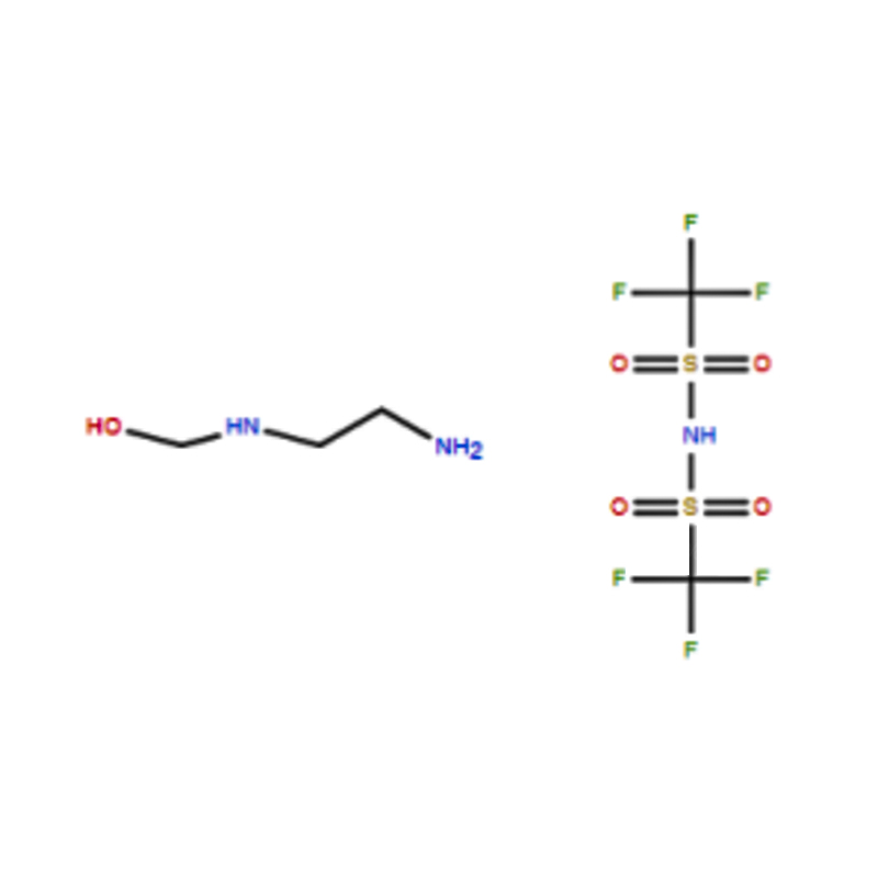 Hydroksietyylietyleenidiamiini -bis (trifluorimetyylisulfonyyli) imidisuola